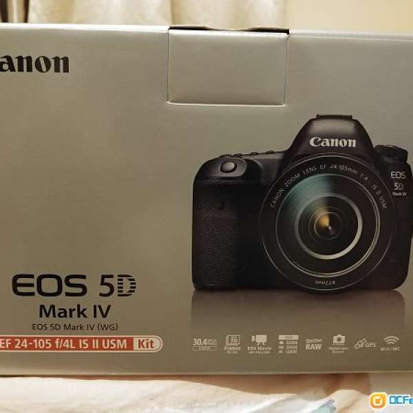 99.99new canon EOS 5D IV kit set