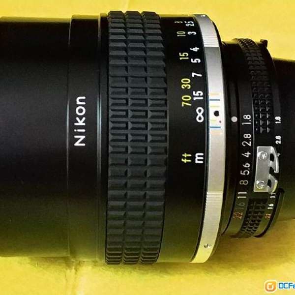 少有新淨Nikon Nikkor 105mm F1.8 AIS 手動定焦鏡
