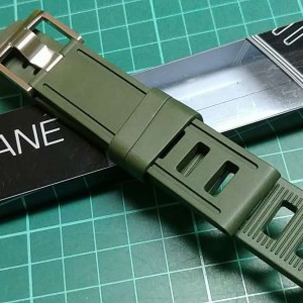 Isofrane 潛水錶帶 NATO 軍綠色 Made in Italy