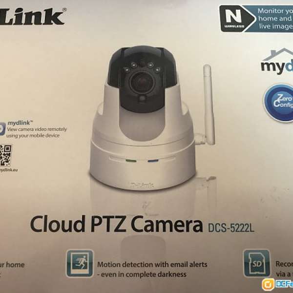 DLink DCS 5222L Cam  100% new 冇保養