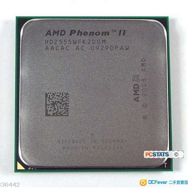 75%new AMD Phenom II x 555 CPU