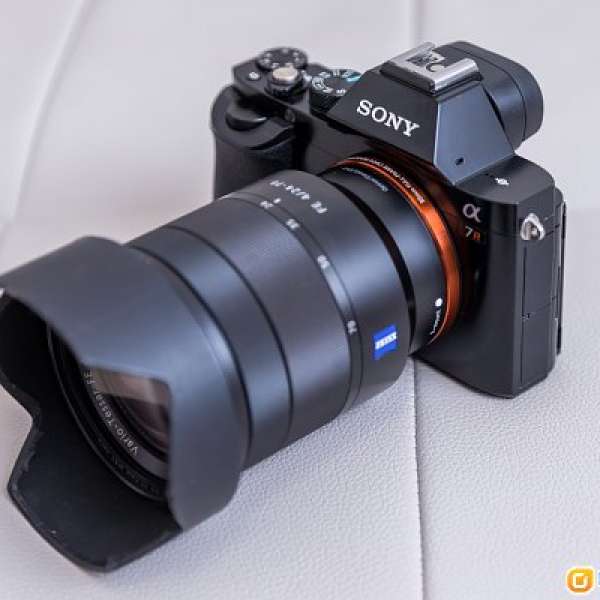 Sony A7R Body + L架 + 雙電充電器 (不包圖中鏡頭)