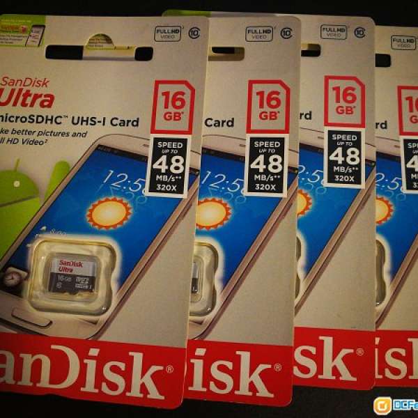 SanDisk Ultra 16GB microSDHC Card 全新