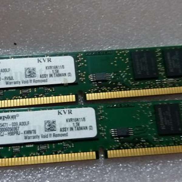 Kingston DDR3 1600MHz 8GB x 2