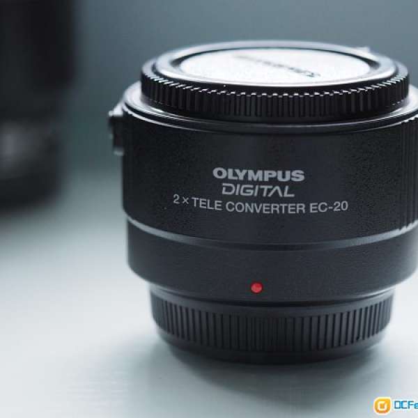 Olympus EC 20 Zuiko 增距鏡 非常合適 長鏡50-200mm 使用