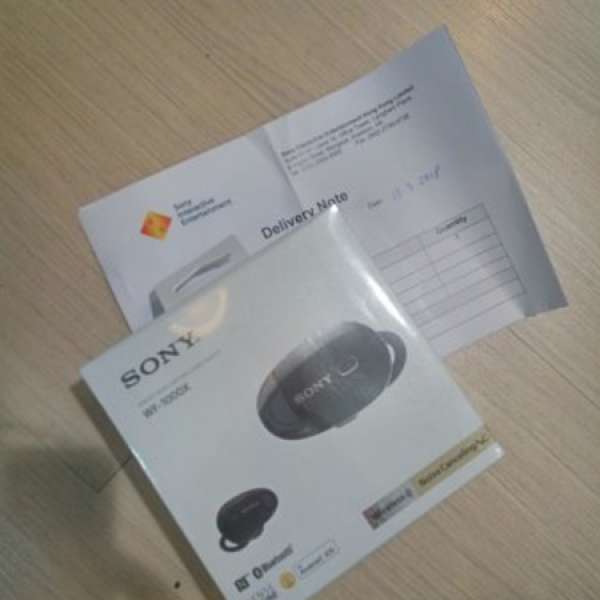抽獎禮物，全新Sony WF1000X黑色 Noise Canceling 無線藍牙耳機