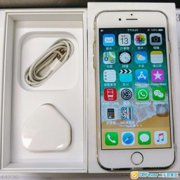 代友出讓 iPhone 6 金色 64GB 香港行貨, 新淨, 電池良好