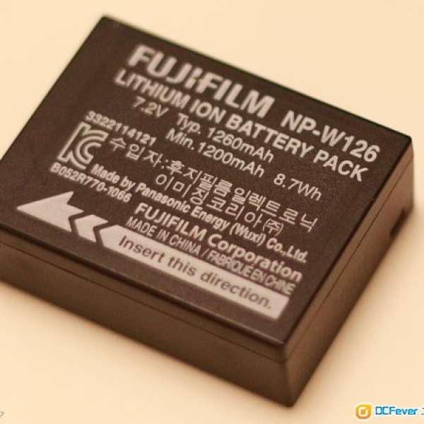 Fujifilm Fujinon ♠差機 電♠ BC-W126 NP-W126