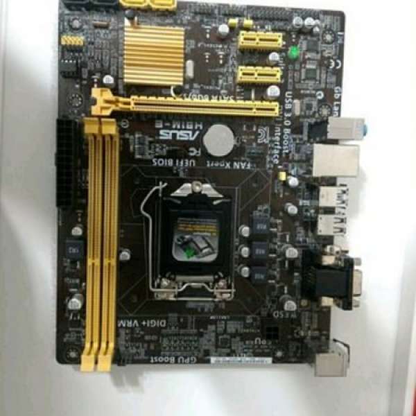二手 ASUS H81M-E H81 DDR3 LGA1150 MATX MB
