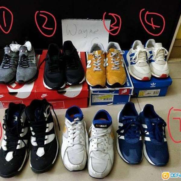 Nike New balance adidas PUMA