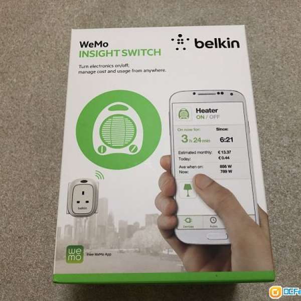 Belkin WeMo Insight Switch 全新 英國版