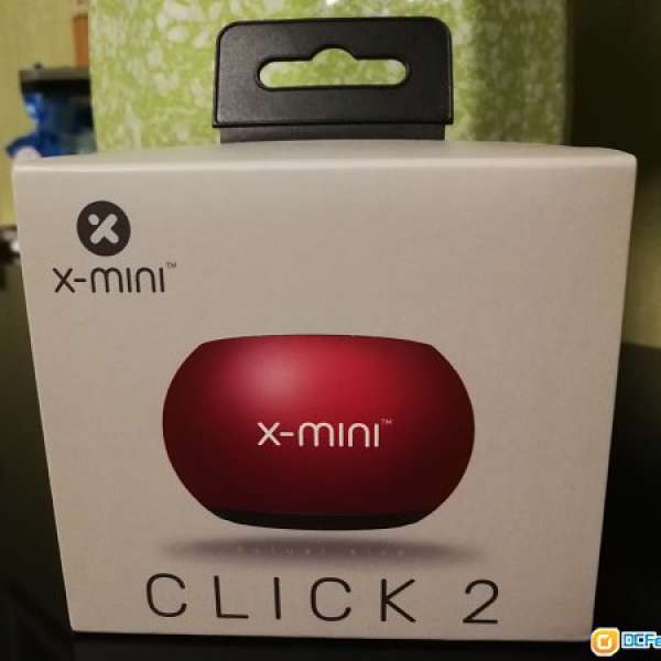 全新未開用 X-MINI CLICK 2 篮牙 speaker HK188