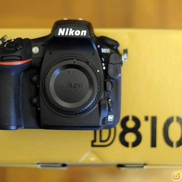 Nikon D810 香港行貨, 2018年2月14日永成購買, 原廠兩年保修, 99% New, 機身如新快...