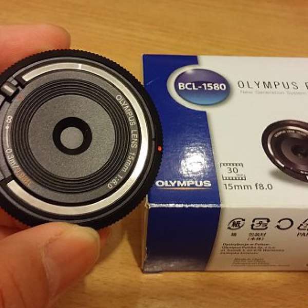 Olympus M4/3 15mm f8 95%新 $300