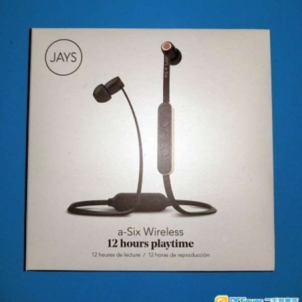 JAYS a-Six Wireless 藍芽耳機