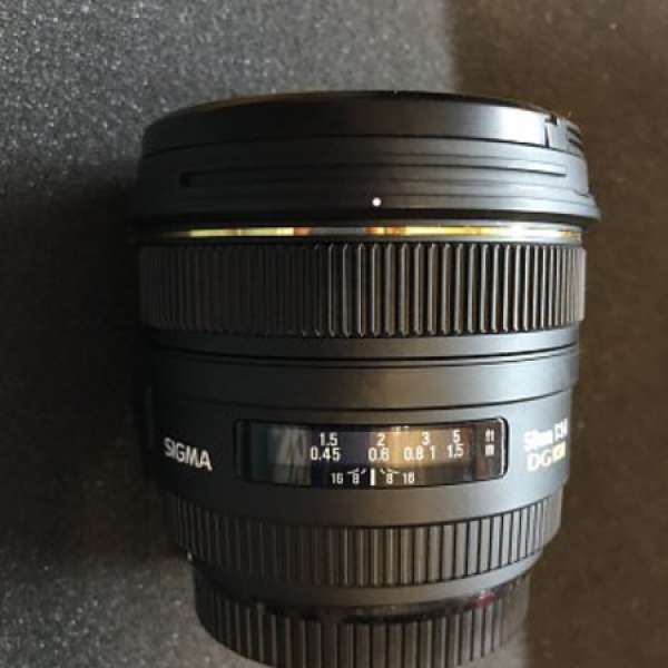 Sigma 定焦 EF 50 F 1.4 For Canon (好過原廠 50,1.4)
