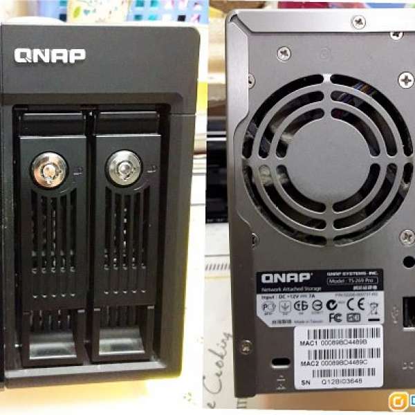 Qnap TS-269 Pro 可能有問題 NAS