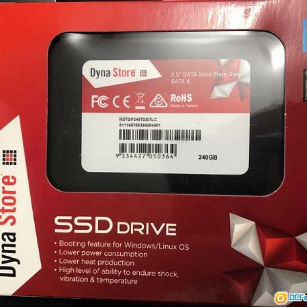TOSHIBA DYNASTORE 240GB SSD