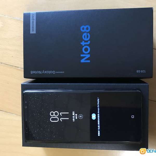 Samsung note 8行貨黑色128G