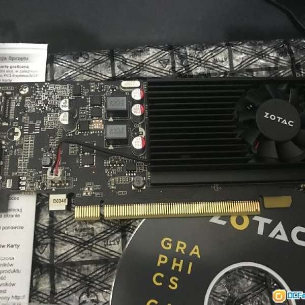 Zotac GT1030 8成新 配件齊全