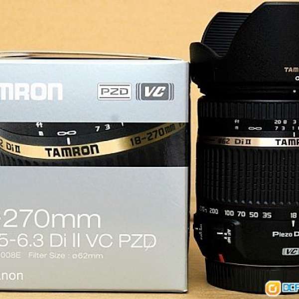 Tamron 18-270mm f/3.5-6.3 Di II VC PZD 天涯鏡 for Canon