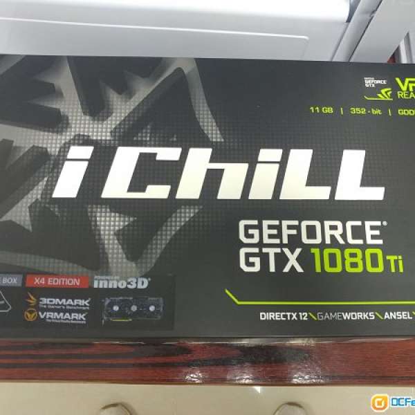 出售inno3D gtx 1080ti ichill四風扇顯示卡Display card