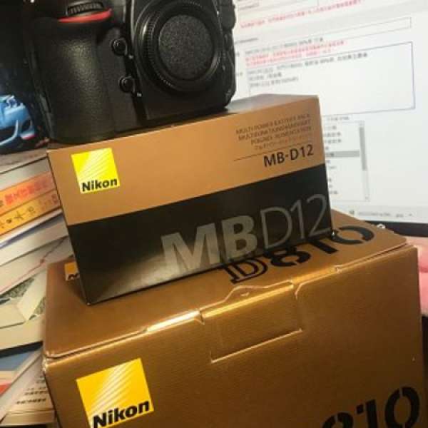 NIKON D810 (SC只有650) 99%新 行貨 連MB-D12直倒