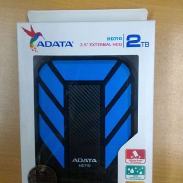 全新 ADATA HD710 2TB USB3 HDD (代理保用到2019年7月20日)