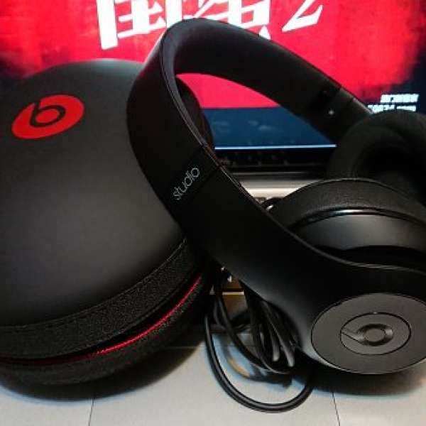 Beats Studio2.0有線耳機 (黑色)