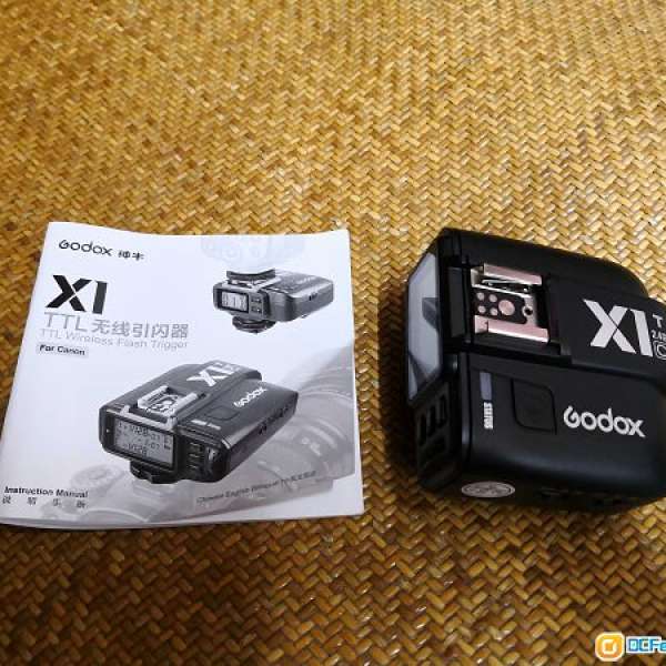新淨 Godox 神牛 X1T-C for Canon 無線 引閃 發射器