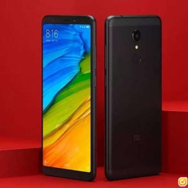 放極新手機紅米5 plus 黑色，講真一d花都冇，3月香港官方購