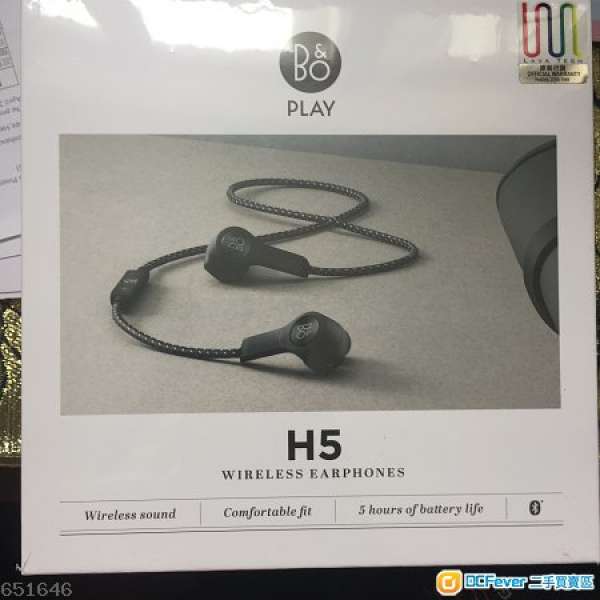 B&O PLAY Beoplay H5 wireless earphone