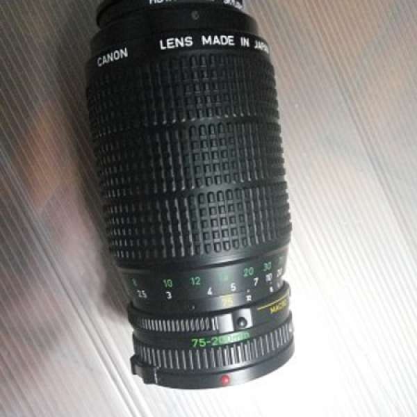 手動鏡Canon 75-200mm4.5FD接環