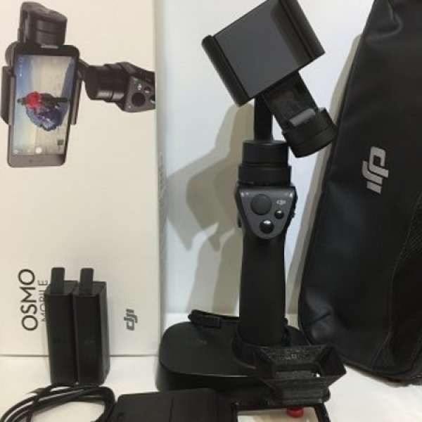 DJI OSMO Mobile 跟 3電一座 gopro 配件