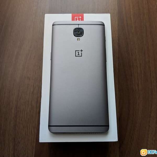 Oneplus 3t 港行 6＋128 灰色 90％new