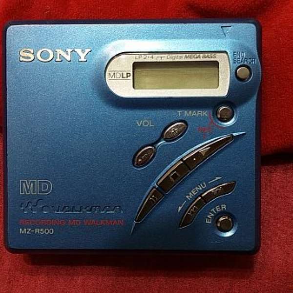 Sony MZ-R500 md機 + MD碟多隻