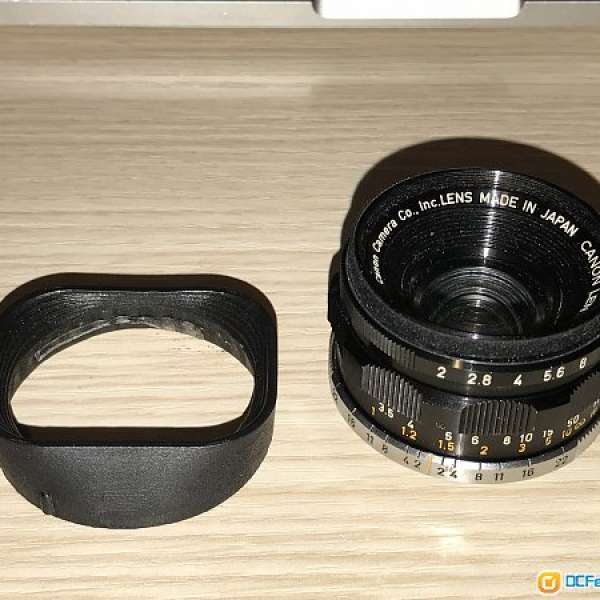 Canon ltm 35mm f/2 for (Leica M2 M3 M4 M5 M6 M7 M8 M9, Sony A7, Fuji)