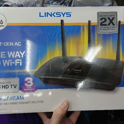 全新 Linksys EA7500V2 AC1900 MU MIMO router 路由器