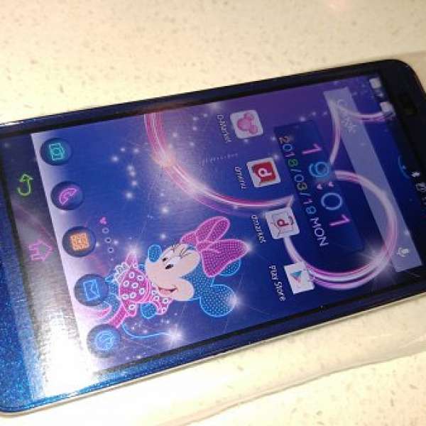 Fujitsu Disney Mobile F07E 64GB 全新單機寶藍色 Made in Japan (己解鎖, 可正常...