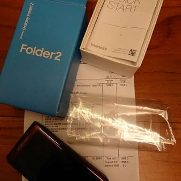 Samsung 九成新 Folder 2 唯一摺機 行貨 只用半個月