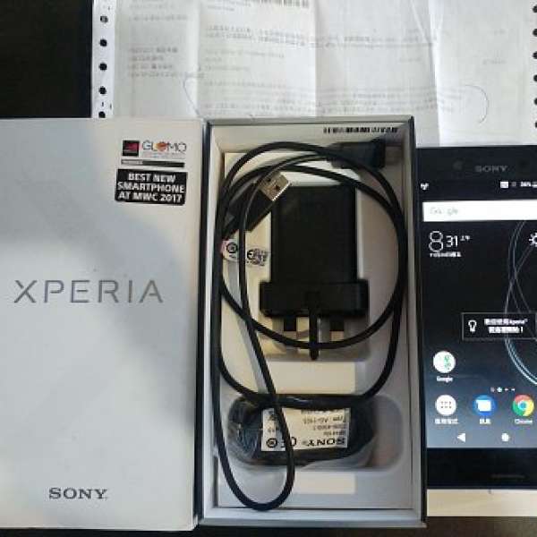 出售香港衛訊行貨99% Sony xz premium Black 64gb雙卡雙4g ，全套有盒齊所有配件。...