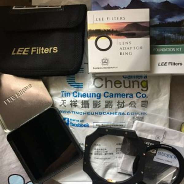 Lee filter 減光鏡 Big stopper, Foundation kit, 82mm w/a adapter ring