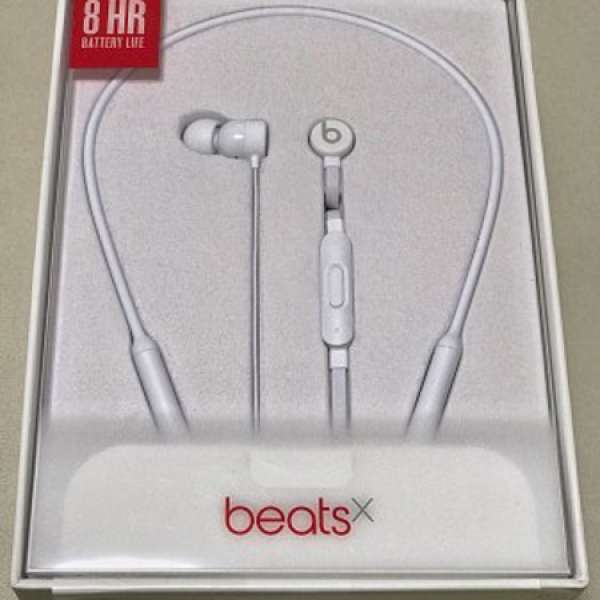 BeatsX Wireles Earphones White-PAC
