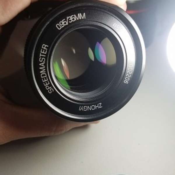 中一光學 35mm f0.95 二代 富士 Fujifilm X Mount 行貨有保養
