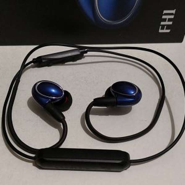 Noisezero WX+ 藍芽cable + Fiio FH1 耳機