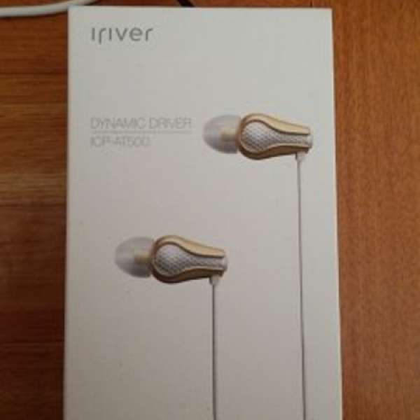 Iriver x final ICP at500 入耳式耳機(全新)