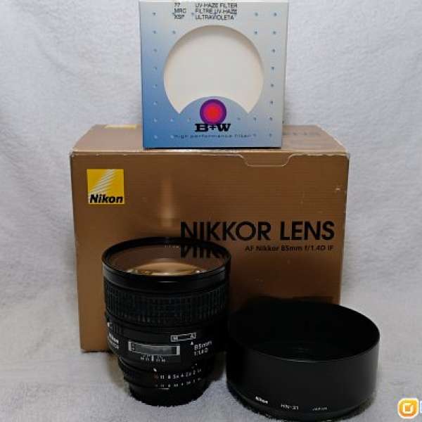 Nikon AF 85mm f/1.4D IF 85 1.4 抵用人像原廠鏡
