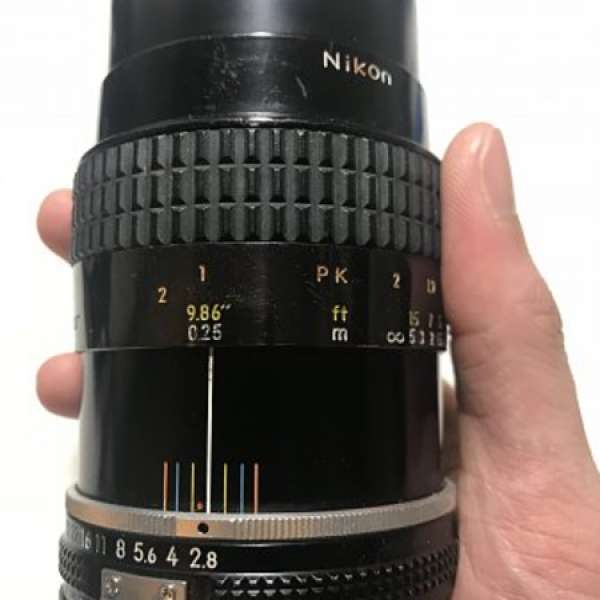 Nikon micro nikkor 55mm f2.8 Ais mount Macro 1:2