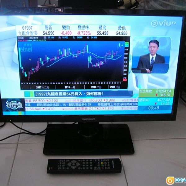 Thomson 24吋 IDTV LED 1080P 有原廠 Remote usb 播片