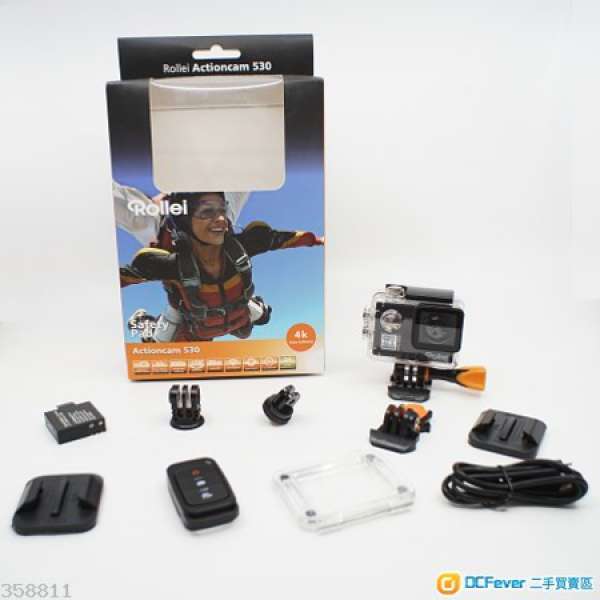 Rollei Action Cam 530 運動 HD 4K 170度攝像機